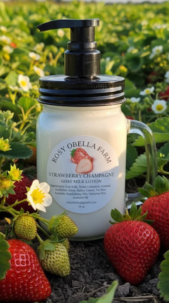 STRAWBERRIES AND CREAM
16 oz