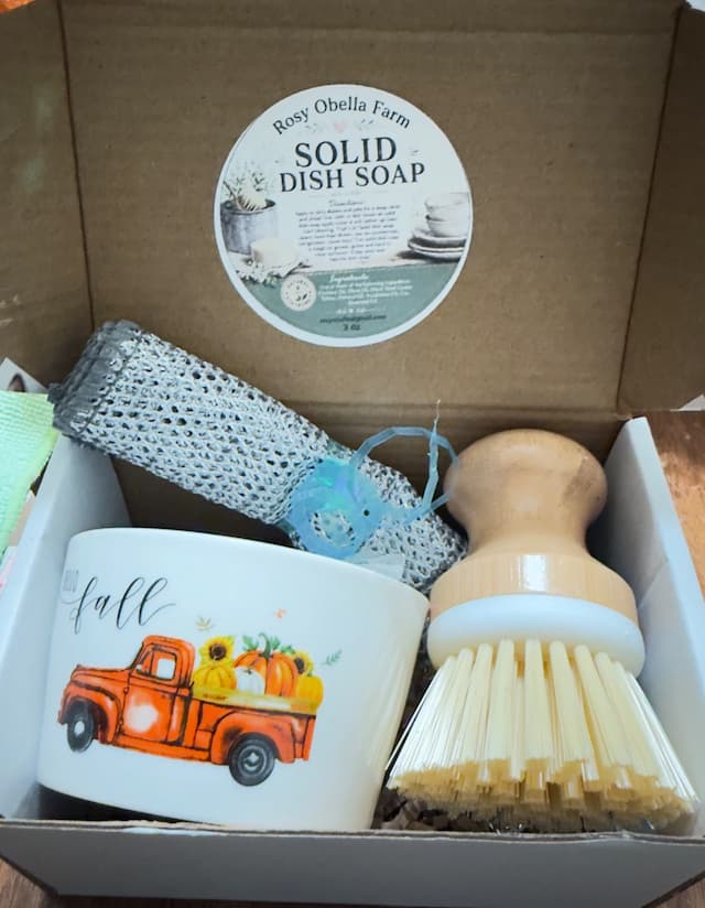 Solid Dish Soap Gift Set
with Gift Box